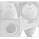 thumbnail image 5 of 8 Cavities Pineapple Shape Silicone Mold 3D Pine Cone Shape Candle Molds Baking Mold Mold, 5 of 5