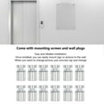 thumbnail image 2 of "Premium 12-Pack Stainless Steel Standoff Mounting Kit - Rustproof Wall Bracket Hardware for Acrylic Signs & Frameless Picture Hanging (16x20mm)", 2 of 6
