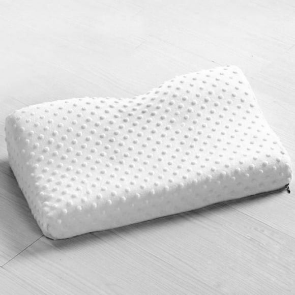 Peggybuy Slowly Rebound Memory Foam Pillow Cases Neck Cervical Healthcare (White