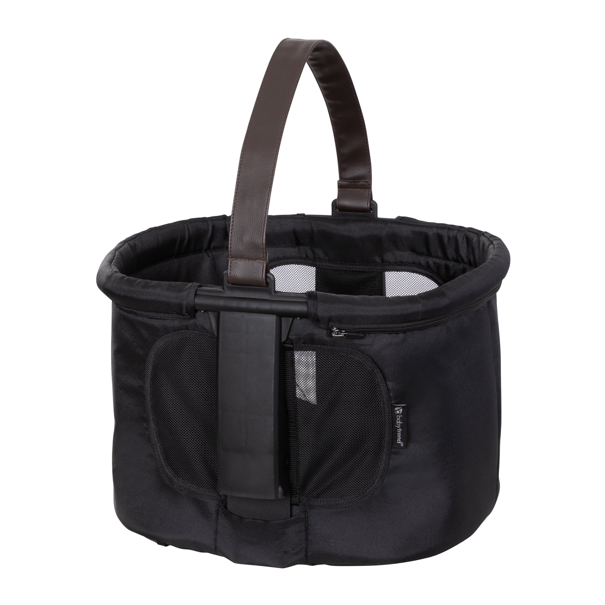 Baby Trend Modular Storage Basket for Morph Single to Double Stroller, Black