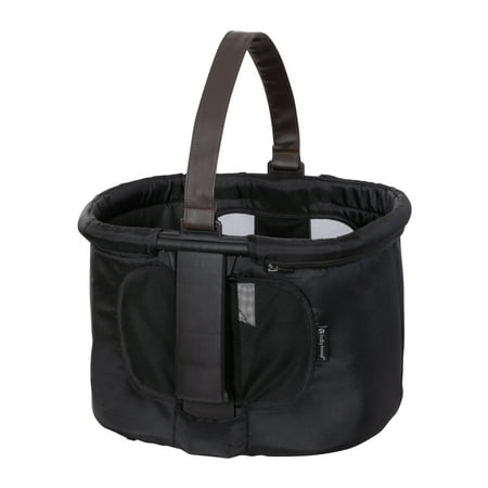 Baby Trend Modular Storage Basket for Morph Single to Double Stroller, Black