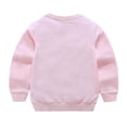 thumbnail image 7 of Resicozy Boys Sweatshirt Solid Color Cotton Pullover Crewneck Long Sleeve Tshirts Tops 2026 7-14 Years Pink 160, 7 of 7