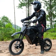 Electric Bike For Adults, Adult E-Bicycles 3500W 48V 23AH 60-70KM Range, Speed Max 63KM/H E-Mountain Bike with 14/12 Fat Tires,For Sandy/Muddy Roads