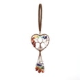 thumbnail image 2 of COM1950s 1 Pcs Tree of Life Car Mirror Hanging Accessories,7 Chakra Crystals and Healing Stones Seven-Colored Stone Car Ornaments Good Luck Wall Decor,8.26In, 2 of 8