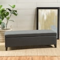 thumbnail image 2 of Miekor Furniture HARTFORD STORAGE OTTOMAN BS9334, 2 of 6