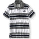thumbnail image 1 of Aeropostale - Polo de rugby para hombre, diseño de rayas A87, gris, mediano Aeropostale  polo, rugbi, 1 of 1