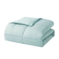 thumbnail image 2 of Nestl All Season Goose Down Alternative Comforter, Twin/Twin XL, Light Blue, 2 of 6