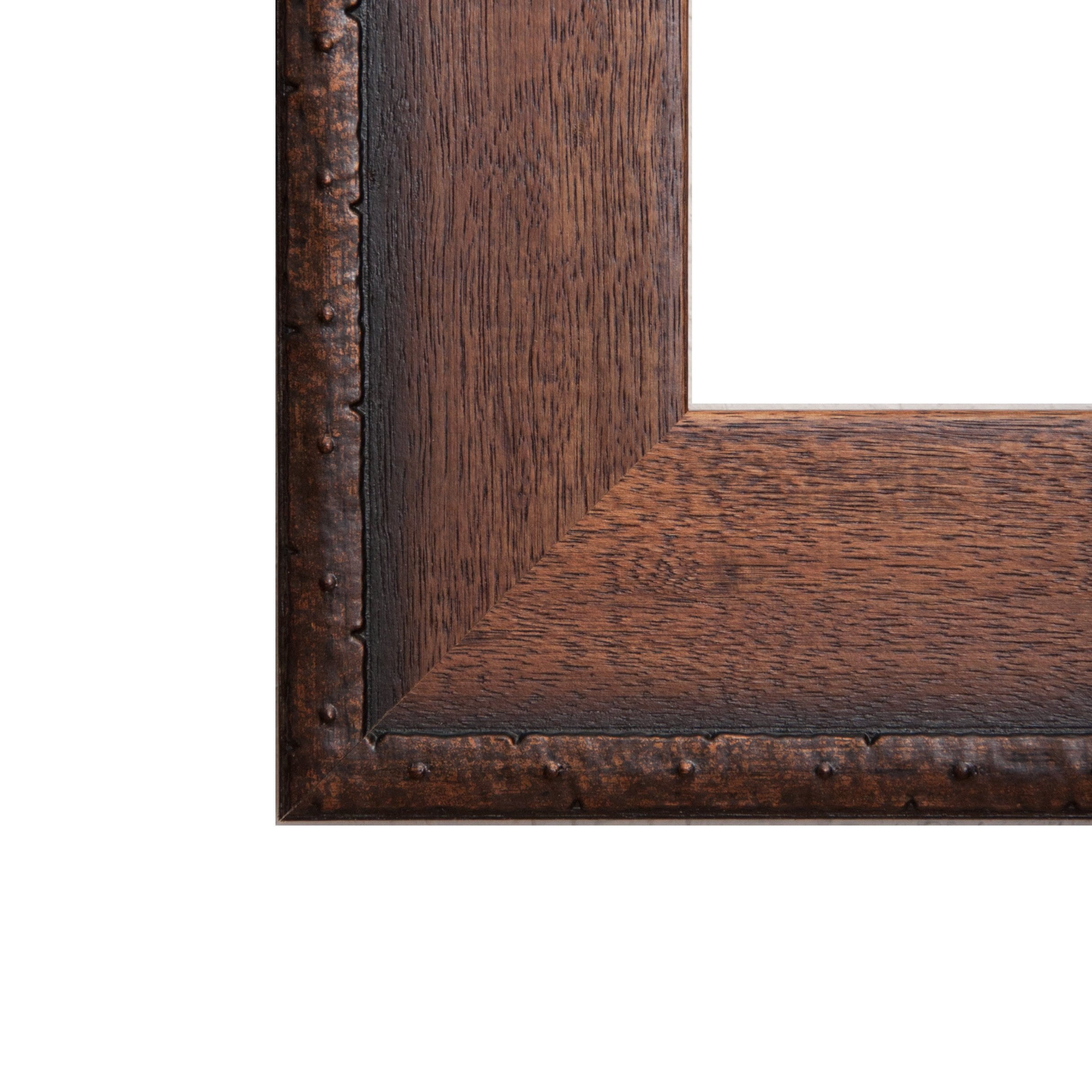 Rayne Mirrors Rayne Timber Estate Wall/ Vanity Mirror - Walnut