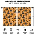 thumbnail image 2 of Blackout Kids Curtains,Witch Hat Halloween Pattern Childrens Insulated Curtains Set Of 2,Bedroom Essentials,Toddler Room Decor 42"x54", 2 of 5