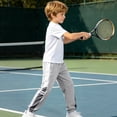thumbnail image 7 of PIWHJQK Boys Girls Long Pants Workout Sweatpants Kids Color Jogger Pants Casual Sporty Elastic Waist Lightweight Long Pants, 7 of 7