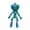 Blue, variant on Halloween 3D Printed Pumpkin Man Figurine, Halloween Figurines Home Decor, Halloween Party Favors for Shelf Office, Movable Joints Articulated Pumpkin Model