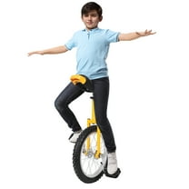 16 Inch Wheel Unicycle Balance Fitness Exercise Adult Training Cycling Unicycle 50kg/110lbs