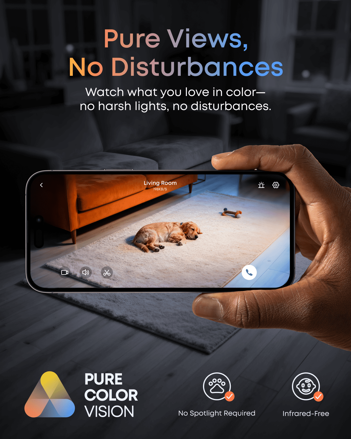 eufy Security eufyCam C35, Wireless Security Camera, Outdoor and Indoor, Magnetic Mount, Color Night Vision, Local Storage, No Monthly Fee, IP67, Supports Solar Panel, White