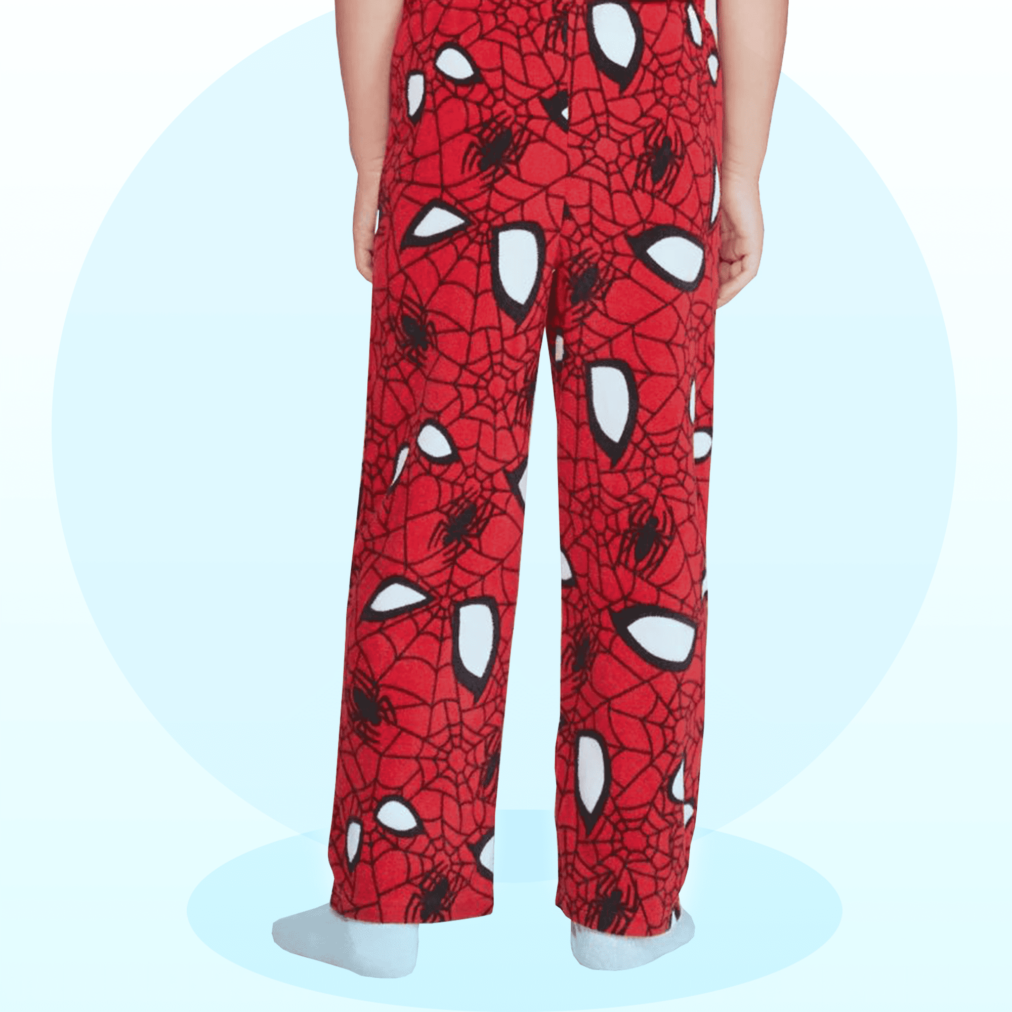 Marvel Spider-Man Plush Fleece Pajama Pants - Boys Lounge Sleepwear