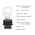 thumbnail image 4 of Bombilla Fugedox 3157, luz trasera y de freno, 12 V, P27-7W, 3000 K, blanca, x2, 4 of 5