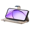 thumbnail image 4 of Funda cartera GANGXUN para OPPO A40 5G , cuero PU con tarjetero, cremallera, correa de mano, soporte y protección 382°, 4 of 6