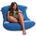 Posh Creations Laguna Lounger Bean Bag Chair, Kids, 3 ft, Royal Blue