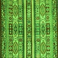 thumbnail image 1 of Ahgly Company Indoor Square Abstract Green Modern Area Rugs, 5' Square, 1 of 4