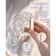 thumbnail image 7 of Water Ripple Hexagonal Self Adhesive Hooks, Heavy Duty Waterproof Adhesive, No Drill Bathroom Kitchen Wall Hooks for Towels, Keys & Home Decor(B,5PC), 7 of 7