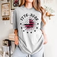 thumbnail image 2 of MuXiKeJi Clothes Patriotic T Shirt for Women 250th Anniversary USA Shirt Short Sleeve Casual Tops for Fourth of July Celebration, 2 of 4