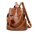 thumbnail image 1 of Mochilas de cuero PU de alta calidad para mujer Mochila antirrobo Mochila de mujer de gran capacidad, bolsas multifunción sólidas para mujer RSFRIC Juventud, encanto, belleza, personalidad, 1 of 4