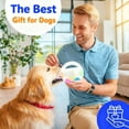 thumbnail image 6 of The Mellow Dog Calming Ball, 2026 new Rubber with Handle Dog Toy, Interactive Toss and Fetch Play, Squeaky Floating Ball for Toss, Fetch, Training & Outdoor Fun for Medium Large Dogs(2Pcs B), 6 of 9