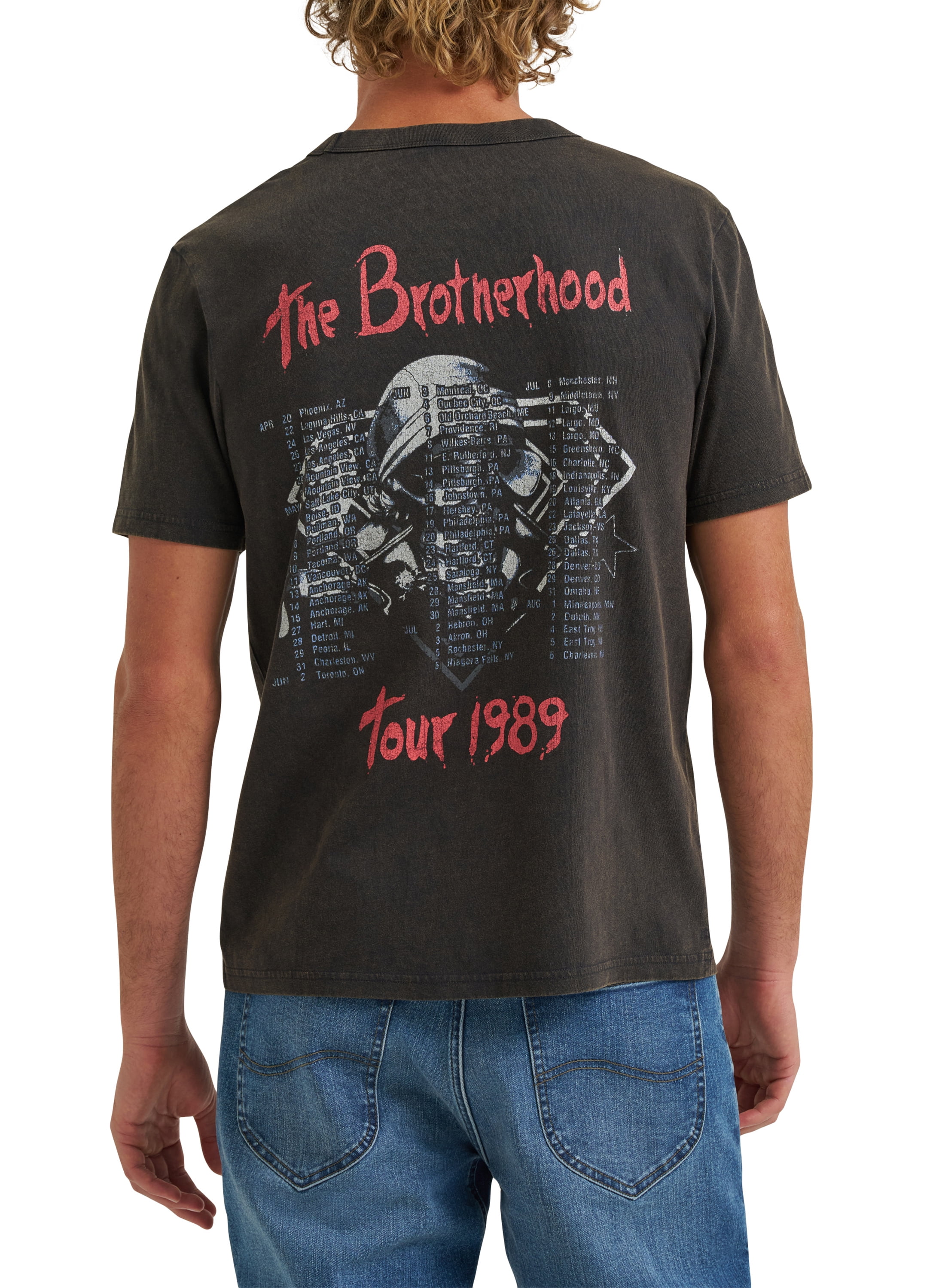 Lee® Men's Short Sleeve Bon Jovi Graphic Band Tee