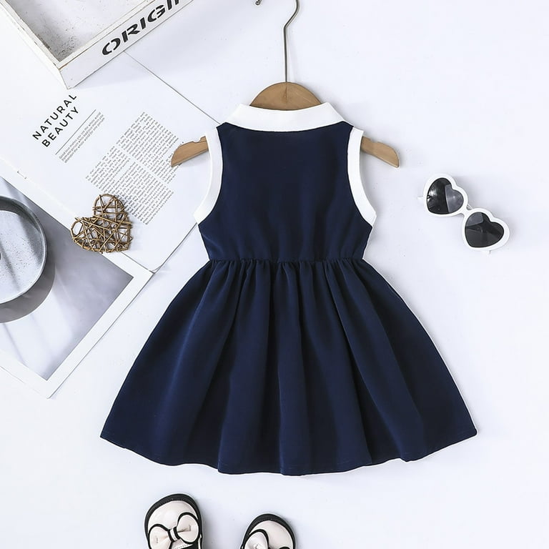 TAIAOJING Toddler Summer Casual Short Sleeve Small Floral Shawl Princess  Style Girls Dress Birthday 12-18M - Walmart.com