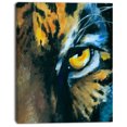 thumbnail image 2 of Il de Tigre Féroce - Impression sur Toile Abstraite, 2 of 3