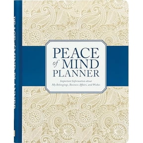 Pre-Owned Peace of Mind Planner: Important Information about My Belongings, Business Affairs, and Wishes Paperback