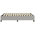 thumbnail image 6 of vidaXL Bed Frame Upholstered Mattress Foundation Bedroom Furniture Fabric, 6 of 8