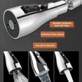 thumbnail image 2 of 360° Rotatable Kitchen Faucet Spray,3 Modes Kitchen Sink Spray Head,Breeze Spray Kitchen Faucet,Water Saving Adapter For Faucet, 2 of 5