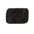 thumbnail image 1 of Tapete Shaggy Luxury Pie Cama Negro Poliester Concord, 1 of 3