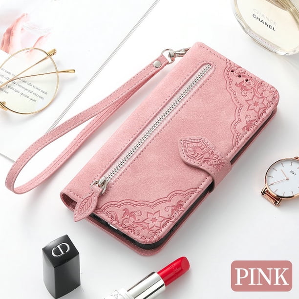 Nova Y61 10 SE Cremallera Cartera Funda Cuero 360 Proteger Para Huawei Y70 Plus Y 61 90 Flip Case Multi Tarjetero Libro Shell