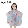 thumbnail image 2 of Child Hair Cutting Waterproof Cape Barber Kids Hair Styling Cape Professional Home Salonstyle5, 2 of 5