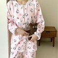 thumbnail image 3 of Sanrio Hello Kitty autumn and winter new German velvet thermal pajamas thickened loose casual cartoon animation loungewear, 3 of 16