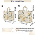 thumbnail image 2 of FORMRS Womens Corduroy Tote Bag Crossbody Shoulder Handbag with Pocket, White Rabbits, 2 of 7