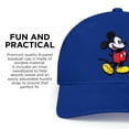 thumbnail image 3 of Gorra de béisbol para hombre de Disney con diseño de Mickey Mouse, ajustable, color azul marino, 3 of 5