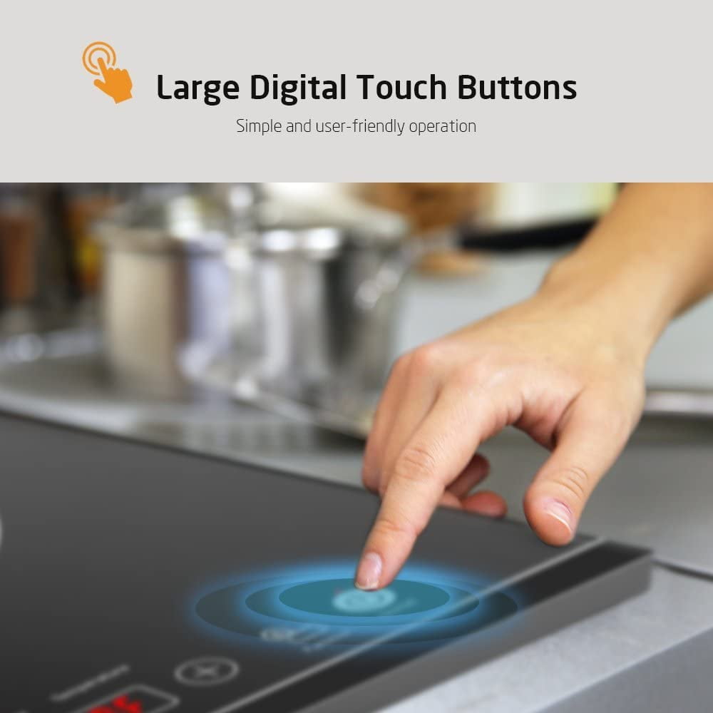 Intelligent Induction Cooktop Scratch Resistant for Easy Cooking
