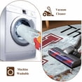 thumbnail image 4 of Laundry Room Area Rug 3x5 Washable Rug Non Slip Blue Cartoon Washing Machine Clothes Large Area Rug Indoor Floor Carpet for Entryway Bedroom Kitchen Living Room Home Office Dining Room Nursery, 4 of 8