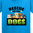 thumbnail image 4 of Inktastic Rescue All the Dogs Youth T-Shirt, 4 of 5