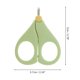 thumbnail image 4 of Juego de cortaúñas mini maletín de 4 piezas único en verde para mujeres y hombres, 4 of 6