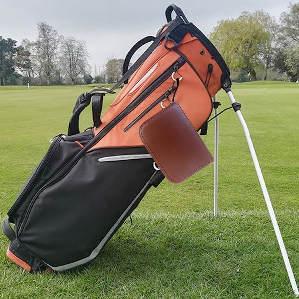 Golf Tool Bag Golf Accessories Bag Convenient Portable Multi-functional Large Capacity Storage Leather Bag Customizable Logo