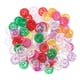 thumbnail image 1 of 100 botones de plastico mixtos, botones artesanales de 2 agujeros de costura, cortes de cortes, Flor clara, 1 of 7