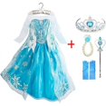 thumbnail image 1 of 2022 New Elsa Dress Girls Summer Dress Princess Cosplay Costume Dresses For Kids Christmas Birthday Fancy Party Vestidos Menina, 1 of 4
