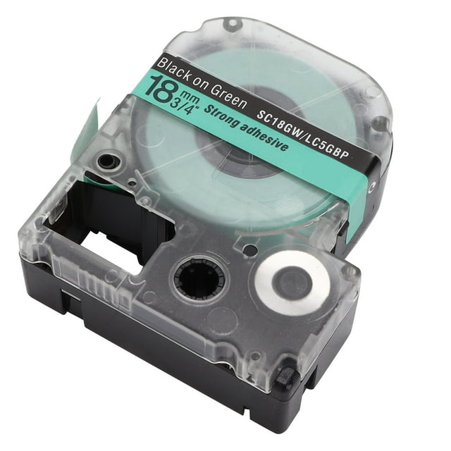 QIILU Lable Maker,Label Tape PET Replacement Memo Paper For Label Printer For KINGJIM Label Machine,Label Tape Replacement