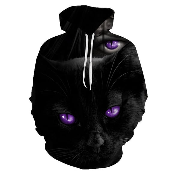 Men's Athletic 3D Animal Eye of God Printed Hoodies Sweatshirts for Christmas Halloween