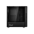 thumbnail image 3 of Rosewill SPECTRA D100 ATX Mid-Tower Gaming PC Computer Case, Supports 240mm & 360mm Liquid Coolers, 4 Dual-Ring RGB LED Fans, Steel Mesh Airflow, Tempered Glass, LED Mode Control, 3 of 5