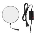 thumbnail image 2 of LED Microscope Rings Light Illuminators Microscope Lamp LED Rings Light Source for Laboratories AC 0-250V, 2 of 7