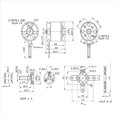 thumbnail image 4 of 2X X2212 980KV Motor Sin Escobillas 20A ESC 2-4S Lipo FPV Motor Sin Escobillas para Drones de Ala Fija Quadcopter B, 4 of 4